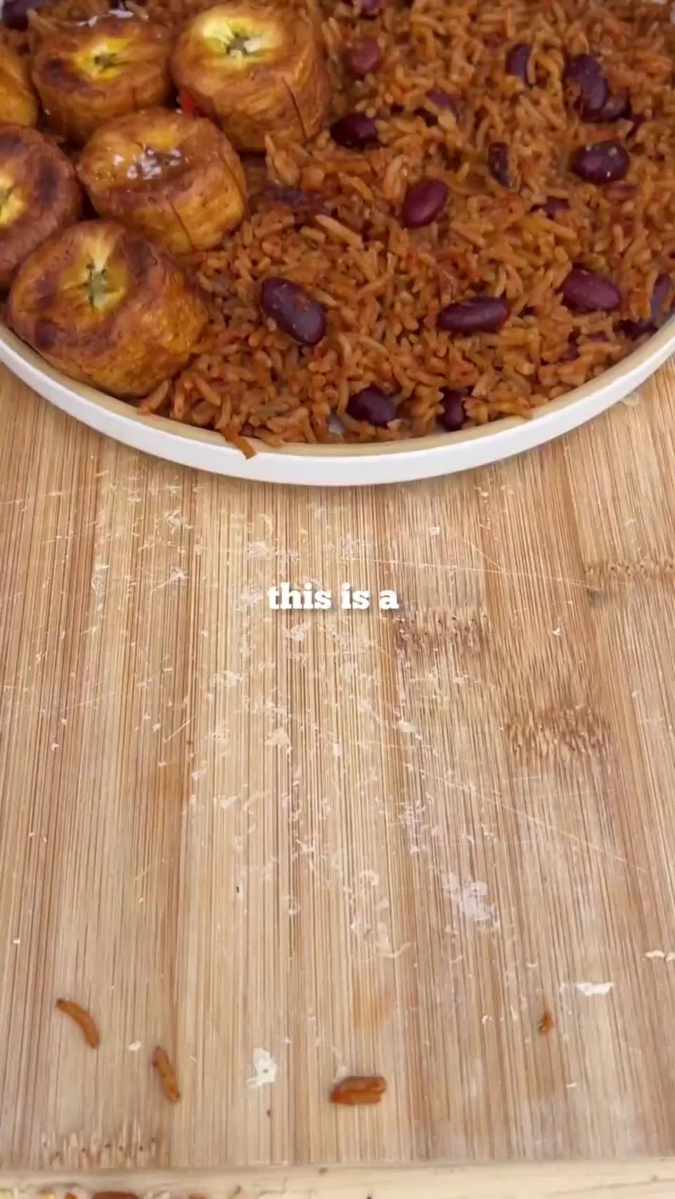 Jollof Rice & Peas foodiedude