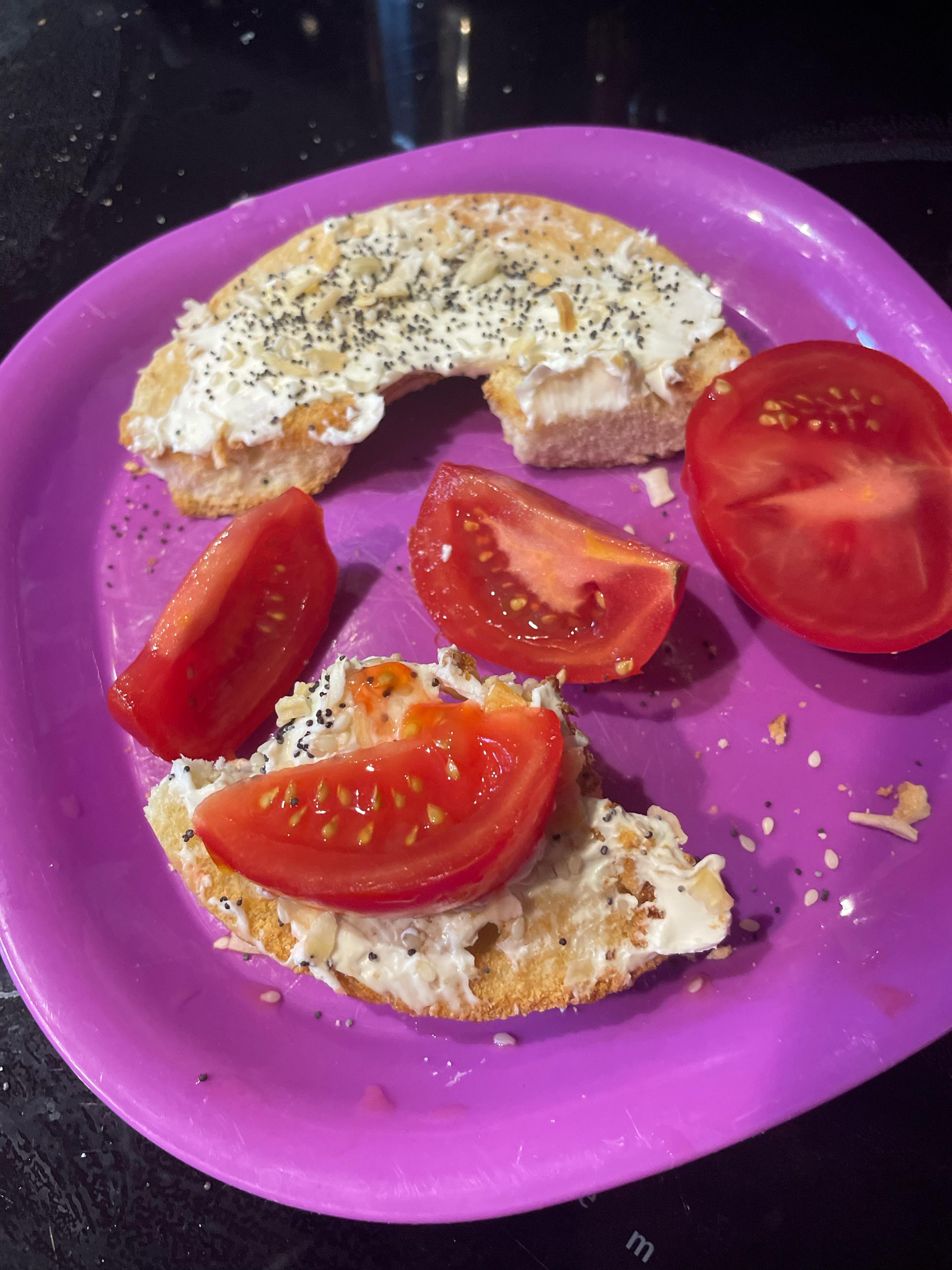 Bagel & “cream cheese” foodiedude