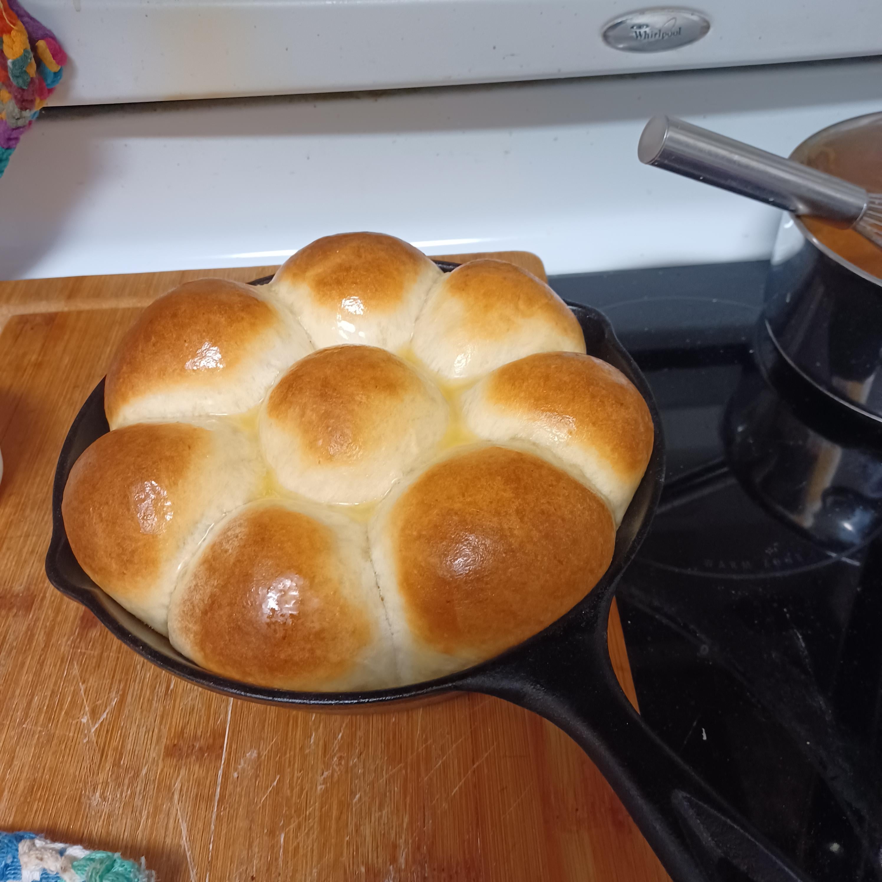 My yeast rolls foodiedude